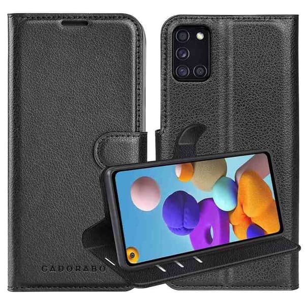 Etui för Samsung Galaxy A21s i JETSVART Svart