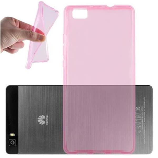 Transparent stötsäker silikonfodral för Huawei P8 LITE 2015 Ros