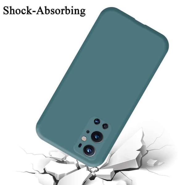 Skyddsfodral för OnePlus 9 PRO Stötskydd i LIQUID GREEN Grön