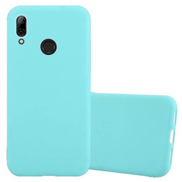 Coque - CADORABO - Huawei P SMART 2019 - Mjuk skydd - Stötabsorberande - Tunn design Blå