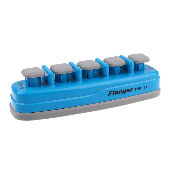flanger fa-11 piano hand finger exerciser spänningsträning tränare blå