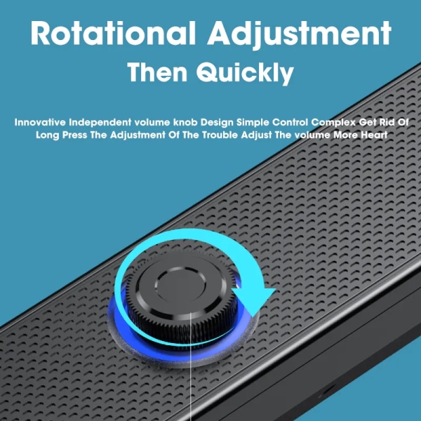 Hemmabiosystem Bluetooth-högtalare 4D Surround Soundbar Datorhögtalare För TV Soundbar Box Subwoofer Stereo Musikbox With Bluetooth function