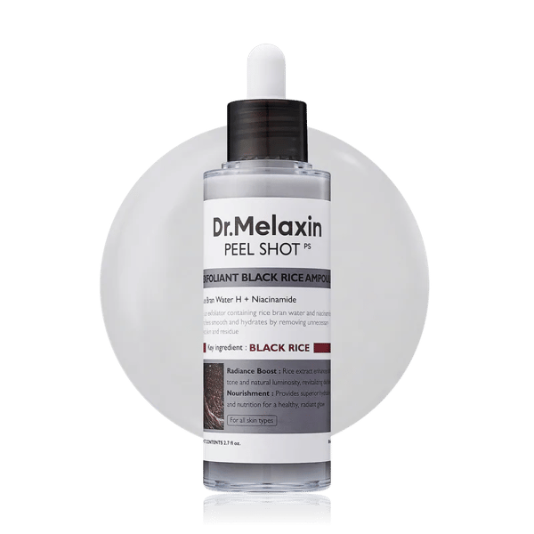 Peel Shot Black Rice Eksfolierende og Blødgørende Essens Black