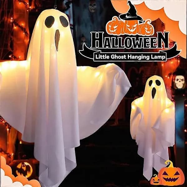 [RM]Flying Ghost Lights Halloween Decorations, Scary Outdoor Ornaments