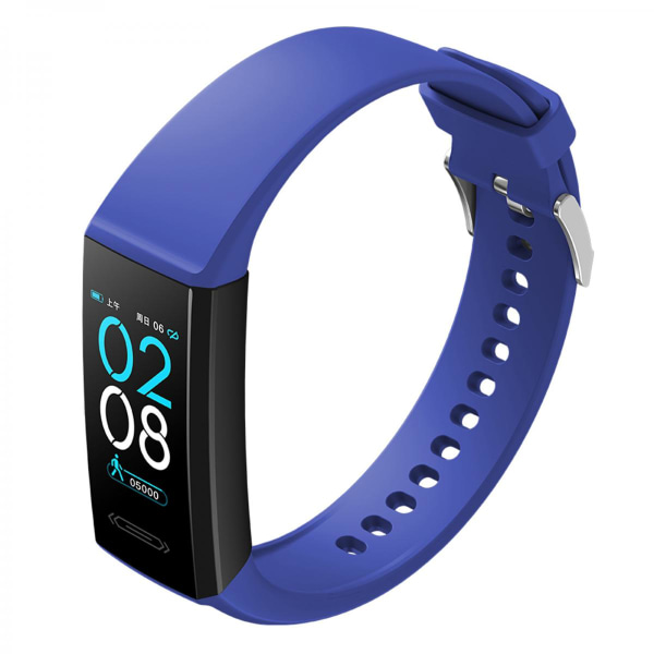 Vattentät blodtrycksarmband Smart Watch Blå present