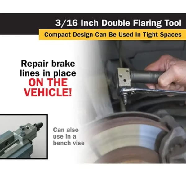[RM]Double Flaring Tool Universal 3/16in 4.75mm Manual Pipe Bender with Box-FF-
