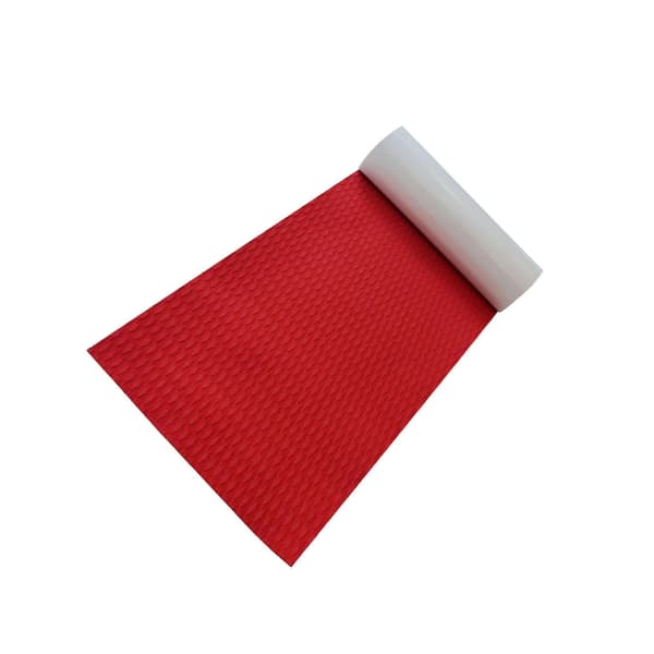 Dragplatta Halkfri Universal EVA-ark för Skimboard Skateboard Longboard Red