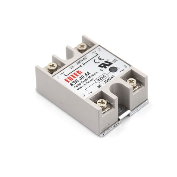 solid state -rele SSR-40AA-H 40A todellinen 80-250V AC - 90-480V[RM]