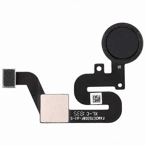 Fleksibelt kabel med fingeraftrykssensor til Nokia 5.1 Plus udskiftning Black