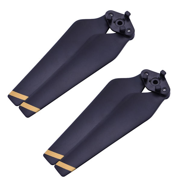 2x Snabbfäste Vikbar Propellerblad för DJI Mavic Pro Drönare Guld