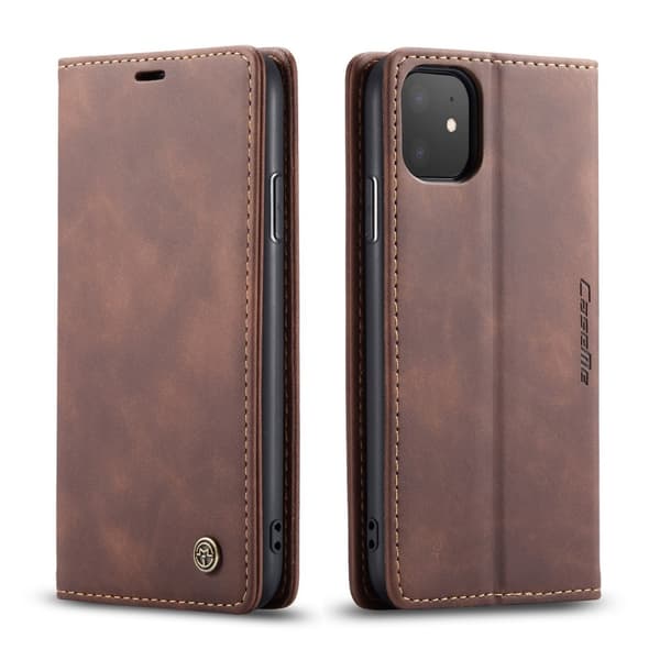 iPhone 11 - CASEME Pungcover - Brun Brun[RM] Brown Brun