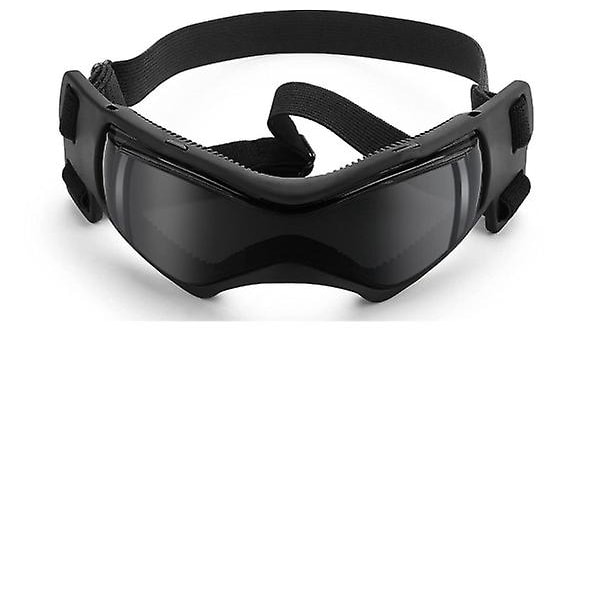 Glasögon för hundar Hundglasögon UV-skyddsglasögon Snöskydd Vindskydd Dammskydd med justerbar rem