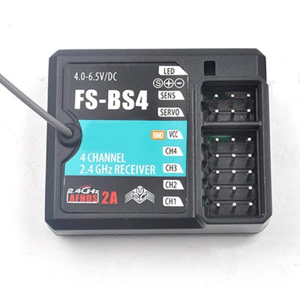 3X for FlySky FS-BS4-mottaker med gyrostabiliseringssystem for Flysky FS-IT4S / FS-GT5 RC bilbåttilbehør