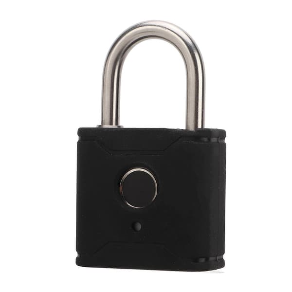[RM] Intelligent Fingerprint Padlock Bluetooth APP Remote Control Waterproof USB Charging for Warehouse for TUYA