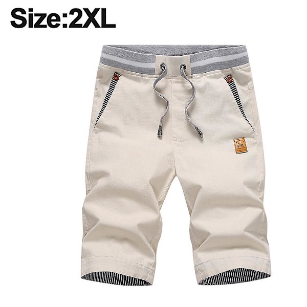Herrshorts Salt Life T-shirts för män, avslappnad klassisk passform, sommarshorts med dragsko och elastisk midja XXL