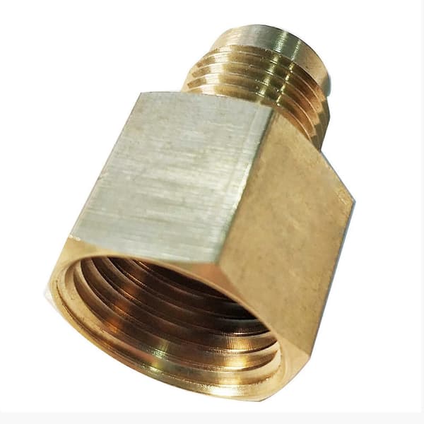 Fittings Adapter Messing Rørfitting 1/2 NPT Gevind Har Holdbar Konstruktion For Lang Levetid
