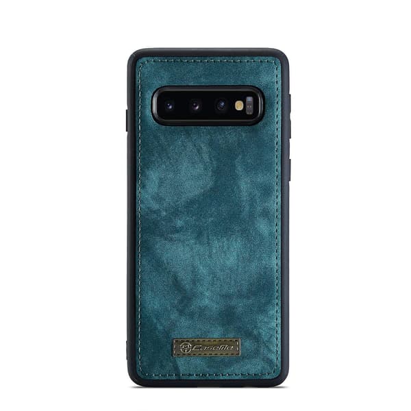 [RM]CaseMe-008 Läderfodral för Samsung Galaxy S10 Blue