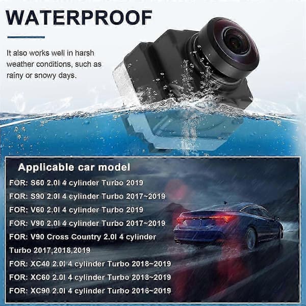 31445951 for S90 XC90 S60 S90 V90 Parking Assist Surround Rear View Camera Front Rear Side Mirror Camera
