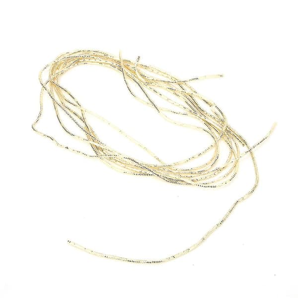 1,5 mm diameter gyllene broderitråd i koppar för manuell gör-det-själv