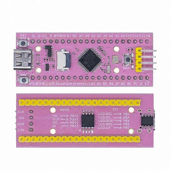 STM32 TFT Udviklingskort med 0,96 tommer farve-LCD-skærm