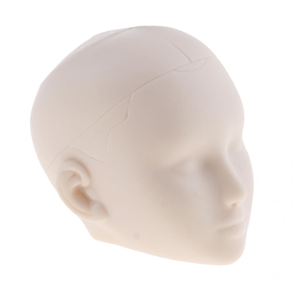 Pieces 1/6 Mannequin Head Model för Makeup Massage Training