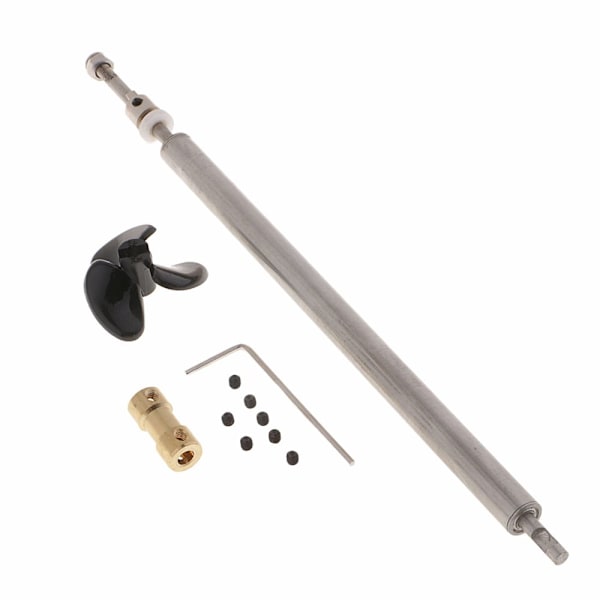 Drivlina Fartyg Båt Delar 10cm Metall Drivaxel System Set För 4mm Motoraxel