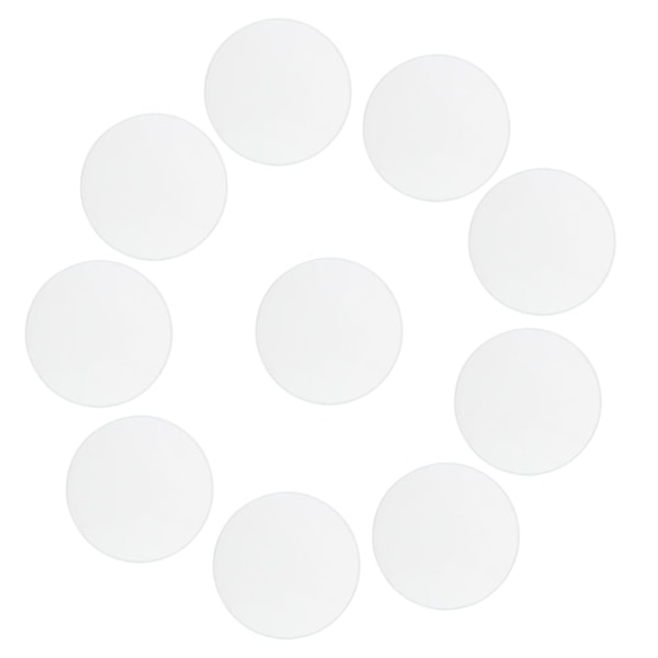 10 stycken klockdelar mineralglas böjt glas klocka tjock 28.5-34mm 32mm