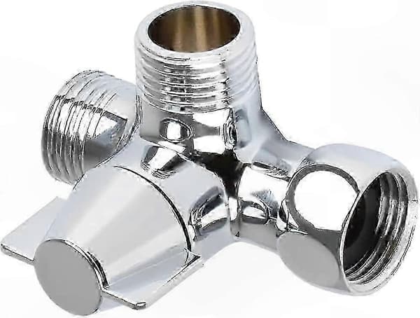 G1/2\" 3-vejs bruseomskifterventil til messing VVS-fittings