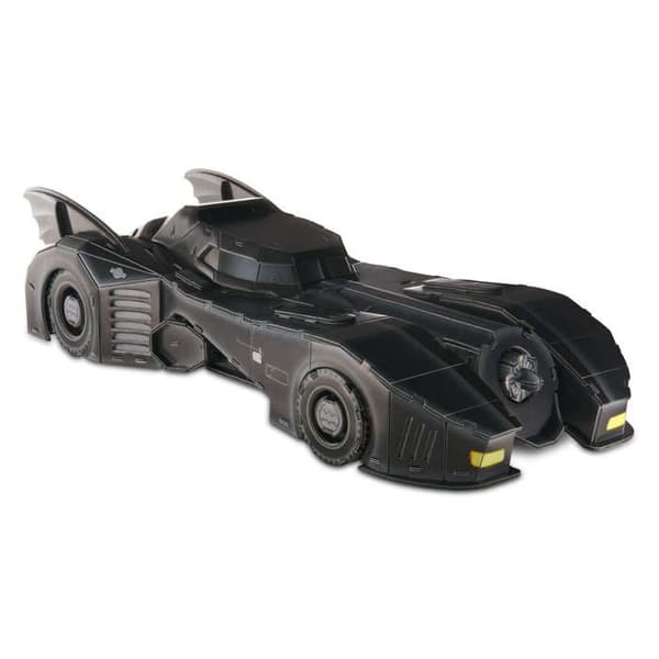 [RM]4D-puslespil Byg Batman Batmobile 3D-bilmodel til at samle Svart Plast