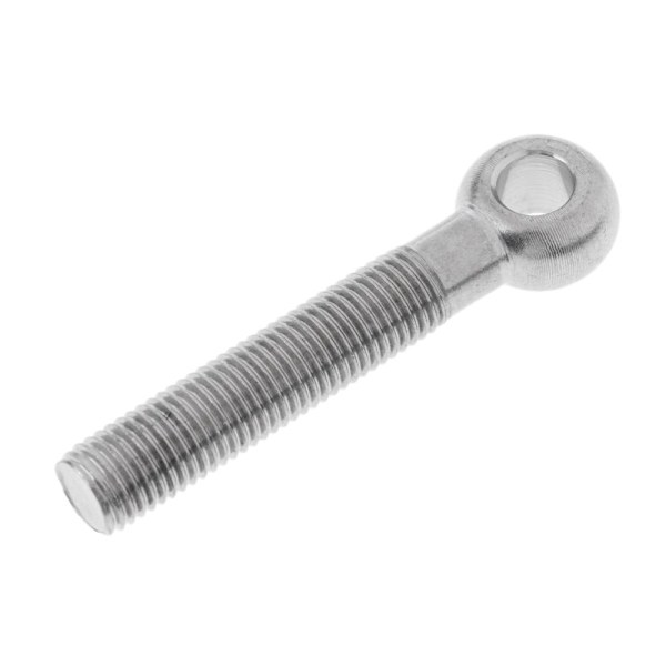 M12 304 Rostfritt Stål Helgängad Öglebult För Räcke M12 x 90mm