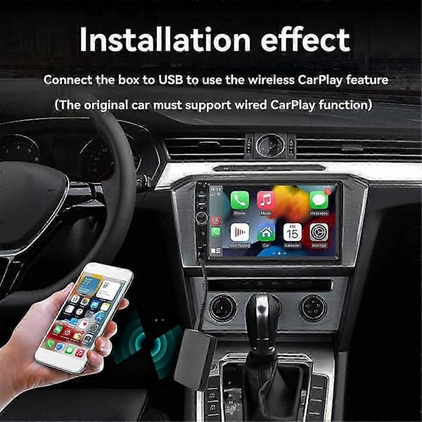 Trådløs CarPlay & Android Auto-adapter til biler