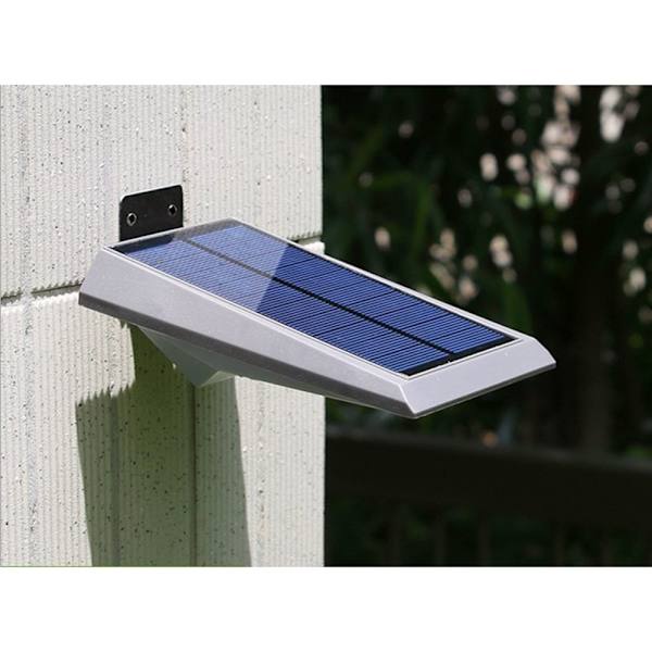 18LED Soldriven Säkerhets Rörelsesensor Spotlight Varmvit Utomhuslampa
