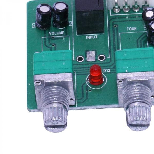 5-bands gitarr equalizer, AL-204 EQ Equalizer Pickup Tuner, Akustisk gitarr musikinstrument DIY-tillbehör