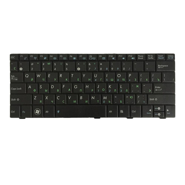 Ryskt tangentbord för laptop