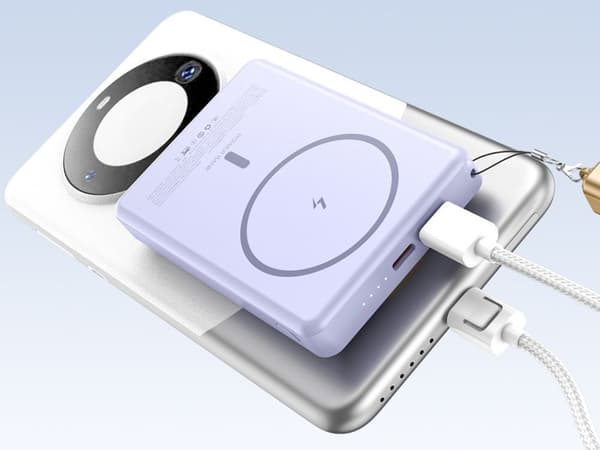 Varavirtalähde langaton pikalataus 5000 mAh USB-C lightning 20W 220