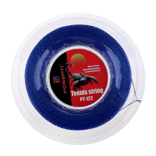 NY 1.30mm 656ft 200m rulle tränings tennisracketsträng blå
