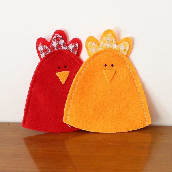 20xeaster Kyckling Äggskydd Påsar För Påskdagen Påsk Heminredning Set Om 2 20 Pcs