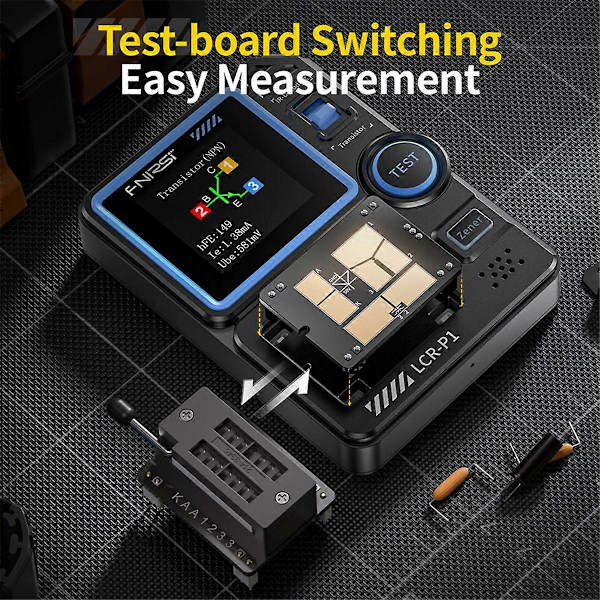 [RM][KK] LCR-P1 Transistor Tester Capacitor Resistor MOS Field Effect Transistor Electronic Component Detection
