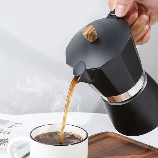 Spishäll Espressomaskin Moka Pot Kaffebryggare Moka Pot Perkolator 150ml
