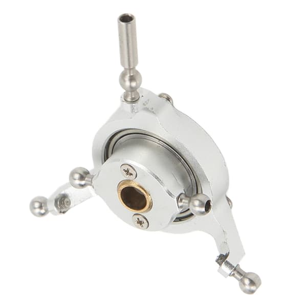 Til FW200 Swashplate Sæt Aluminiumlegering Krydsplade til Fly Wing FW200 RC Helikopter Sølv