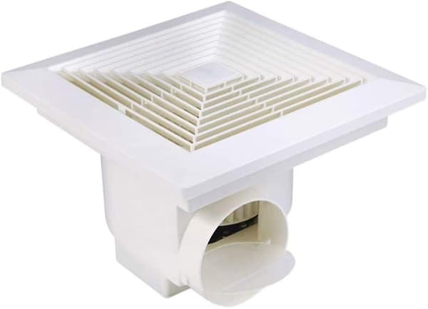 Frånluftsfläkt Badrum Glas installerad luftväxling utsug Hög effekt Kök Toalett tyst Ventilatorfläkt