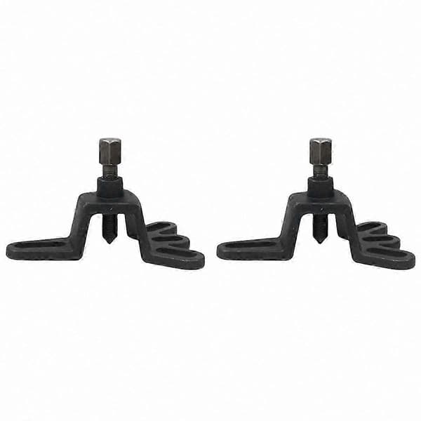 2-pack justerbart broms-D-avdragarverktyg för reparationer av motorcykelhjulnav Handhållen separator för gör-det-själv-underhåll