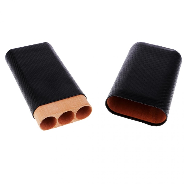 Cigarr Humidor Stor Kapacitet Cigarrlåda Humidor Portabel Rese Humidor