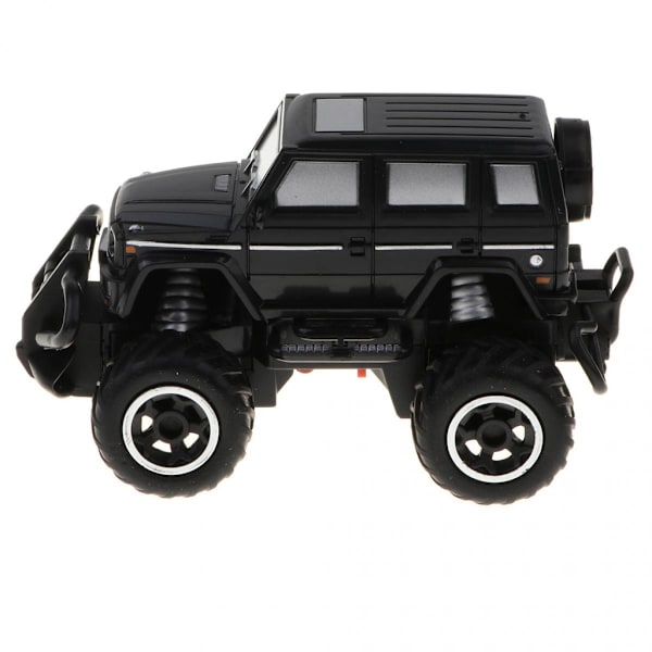 1:43 Pressgjuten Fjärrstyrd Monsterbil Rock Crawler Leksak Svart