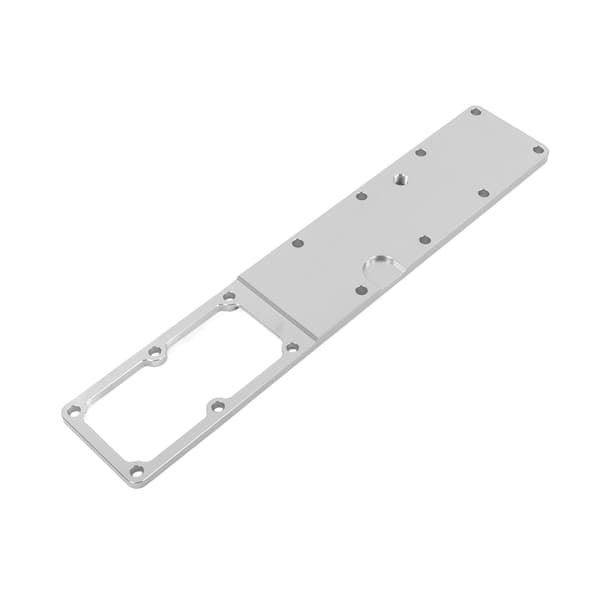[RM] Innsugningsmanifold Plenum Grid Heater Delete Plate Billet Aluminium Erstatning for Dodge Cummins 6.7L 2500 3500 2008-2017
