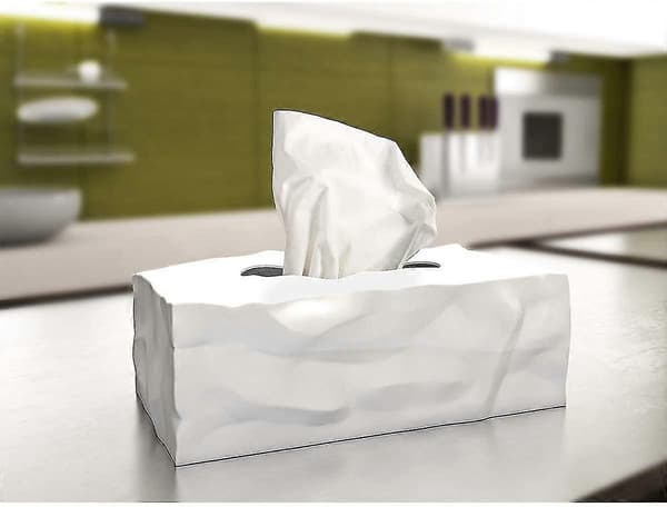 [RM]Kosmetisk Näsdukslåda Wipy Cube Ii, Rektangulär Näsduksdispenser, Design Näsdukslåda