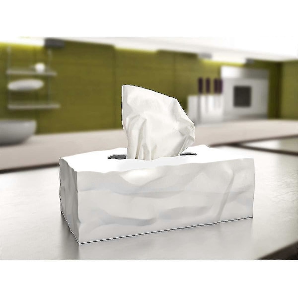 [RM]Kosmetisk vevsboks Wipy Cube II, rektangulær vevsdispenser, designvevsboks