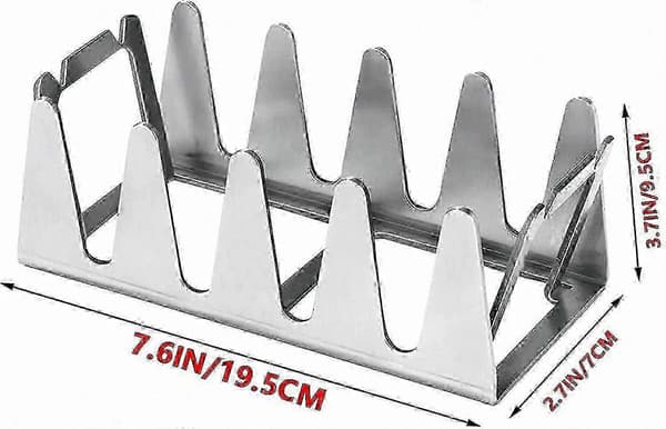 Grillrist i bayersk stil, holdbart rustfrit stål, perfekt vinkel til kød, nem indirekte grillning 2 Pcs