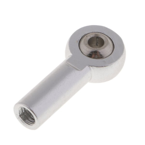 Universal metallkula för reservdelar RC modell silver 4mm