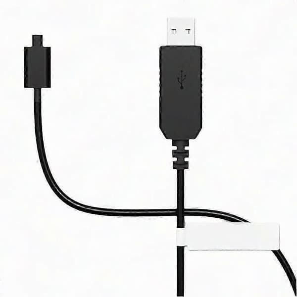 Ladepluggdesign med variabel hastighet for Shimano Di2 landeveissykkel batterilader ladekabel Black